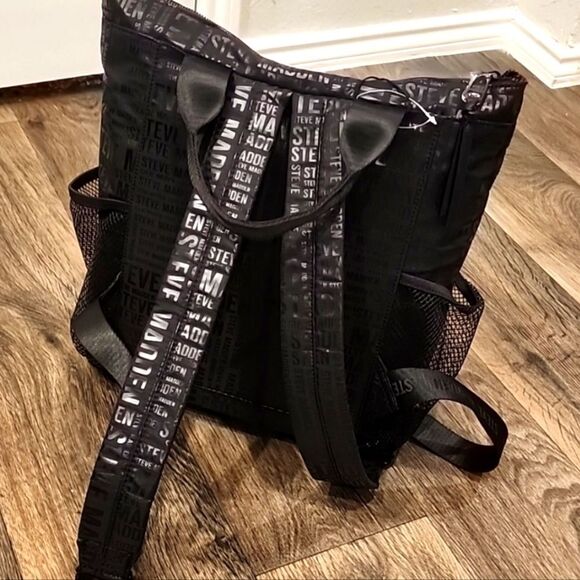 Steve Madden BJaxie Logo Tote Backpack main image 6